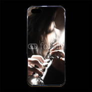 Coque iPhone 5/5S Premium Clarinettiste 1