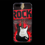 Coque iPhone 5/5S Premium Festival de rock rouge