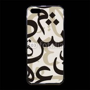Coque iPhone 5/5S Premium Paterne de lettres Arabes 130