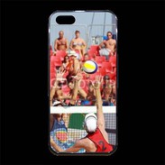 Coque iPhone 5/5S Premium Beach volley 3