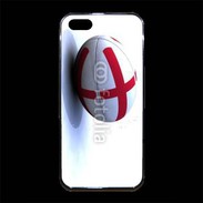 Coque iPhone 5/5S Premium Ballon de rugby Angleterre