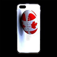 Coque iPhone 5/5S Premium Ballon de rugby Canada