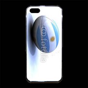 Coque iPhone 5/5S Premium Ballon de rugby Argentine