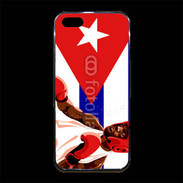 Coque iPhone 5/5S Premium Boxe amateur Cuba