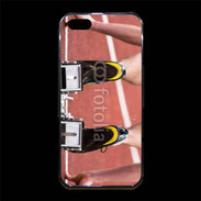 Coque iPhone 5/5S Premium Départ 100m athlétisme 2