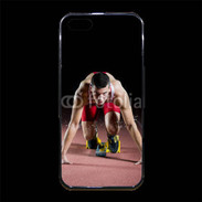 Coque iPhone 5/5S Premium Athlete on the starting block