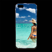 Coque iPhone 5/5S Premium Plage sexy