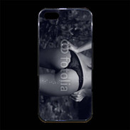 Coque iPhone 5/5S Premium Belle fesse en noir et blanc 15