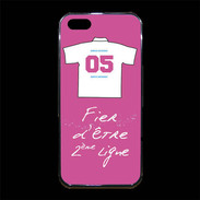Coque iPhone 5/5S Premium Deuxième ligne D Bonus offensif Rose