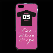 Coque iPhone 5/5S Premium Deuxième ligne D Bonus offensif Rose 2