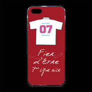 Coque iPhone 5/5S Premium Troisième ligne D Bonus offensif-défensif Rouge