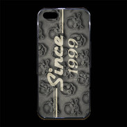 Coque iPhone 5/5S Premium Since crane gris 1999