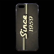Coque iPhone 5/5S Premium Since 1959 gris