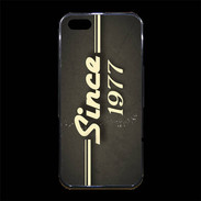 Coque iPhone 5/5S Premium Since 1977 gris