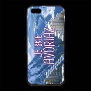 Coque iPhone 5/5S Premium Je skie Avoriaz ZG