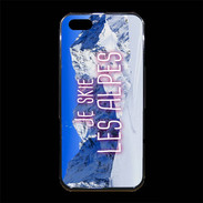 Coque iPhone 5/5S Premium Je skie Les Alpes ZG