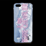 Coque iPhone 5/5S Premium Je ride Serre-Chevalier ZG