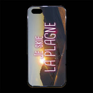 Coque iPhone 5/5S Premium Je skie La Plagne ZG