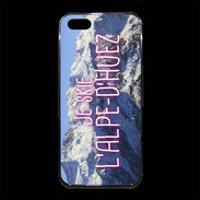 Coque iPhone 5/5S Premium Je skie l'Alpes d'Huez ZG