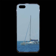 Coque iPhone 5/5S Premium Coque Catamaran mer des Caraibes