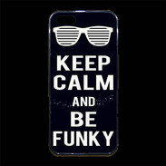 Coque iPhone 5/5S Premium Keep Calm Funky Noir