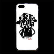Coque iPhone 5/5S Premium Adishatz Humour Ardèche