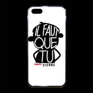 Coque iPhone 5/5S Premium Adishatz Humour Vienne