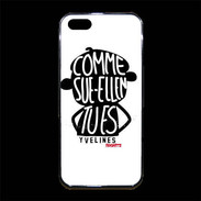 Coque iPhone 5/5S Premium Adishatz Humour Yvelines