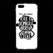 Coque iPhone 5/5S Premium Adishatz Humour Puy de Dome
