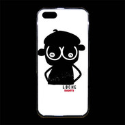Coque iPhone 5/5S Premium Adishatz Humour Loche