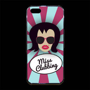 Coque iPhone 5/5S Premium Miss Clubbing Brune