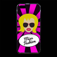 Coque iPhone 5/5S Premium Miss Fashion Blonde