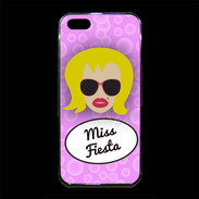 Coque iPhone 5/5S Premium Miss Fiesta Blonde