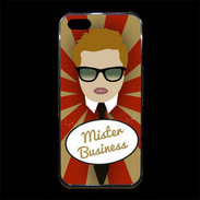 Coque iPhone 5/5S Premium Mister Business Roux