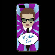 Coque iPhone 5/5S Premium Mister Car Chatain