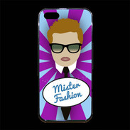 Coque iPhone 5/5S Premium Mister Fashion Roux