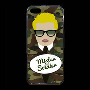 Coque iPhone 5/5S Premium Mister Soldier Blond