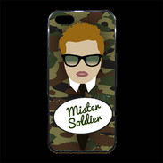 Coque iPhone 5/5S Premium Mister Soldier Roux