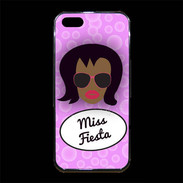 Coque iPhone 5/5S Premium Miss Fiesta Black