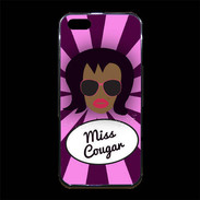 Coque iPhone 5/5S Premium Miss Cougar Black