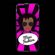 Coque iPhone 5/5S Premium Miss Fashion Black