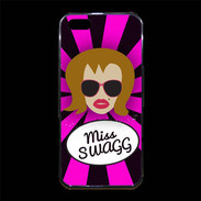 Coque iPhone 5/5S Premium Miss Swag Rousse