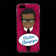 Coque iPhone 5/5S Premium Mister Champagne Black