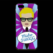 Coque iPhone 5/5S Premium Mister Swag Blond