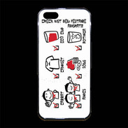 Coque iPhone 5/5S Premium Adishatz Check Fest G