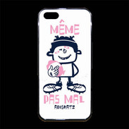 Coque iPhone 5/5S Premium Adishatz rugby Même pas mal