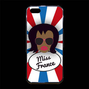 Coque iPhone 5/5S Premium Miss France Black