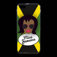 Coque iPhone 5/5S Premium Miss Jamaica Black