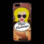 Coque iPhone 5/5S Premium Miss Martinique Blonde