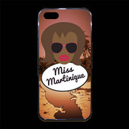 Coque iPhone 5/5S Premium Miss Martinique Black